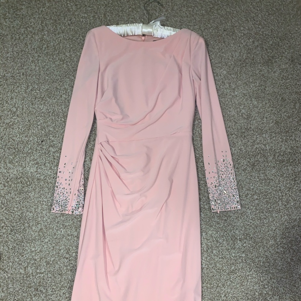 Vince Camuto Crystal Sleeve Dress